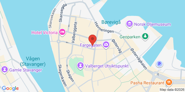 Map displaying event location