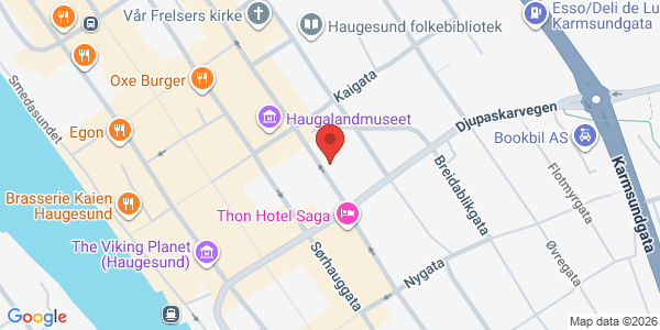 Map displaying event location