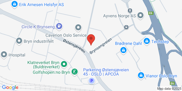 Map displaying event location