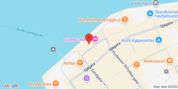 Map displaying event location