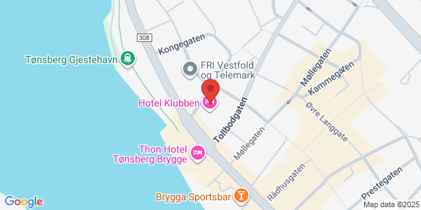 Map displaying event location