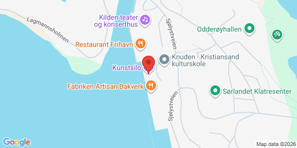 Kart som viser hvor arrangementet foregår