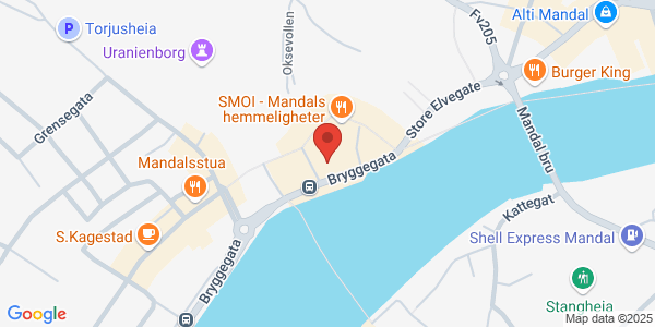 Map displaying event location