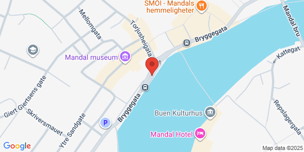 Map displaying event location