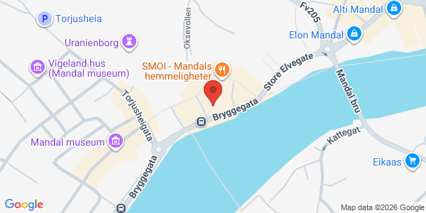 Map displaying event location