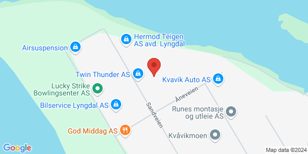 Map displaying event location