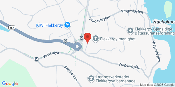 Kart som viser hvor arrangementet foregår