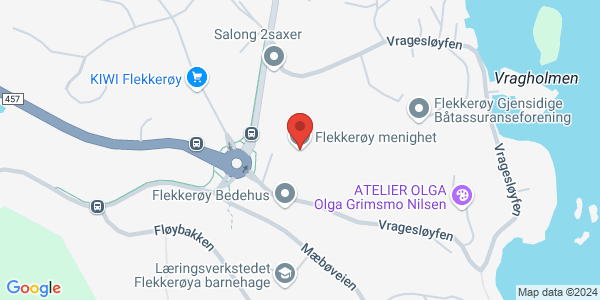 Map displaying event location
