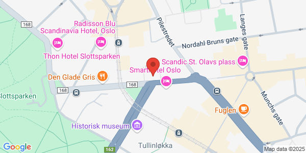 Map displaying event location
