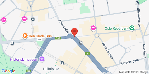 Map displaying event location