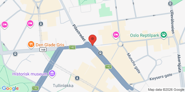 Map displaying event location