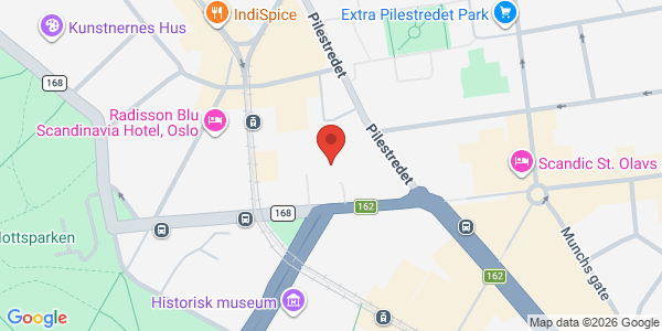 Map displaying event location