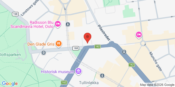 Map displaying event location
