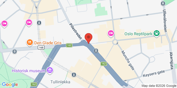 Map displaying event location