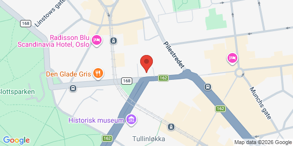 Map displaying event location