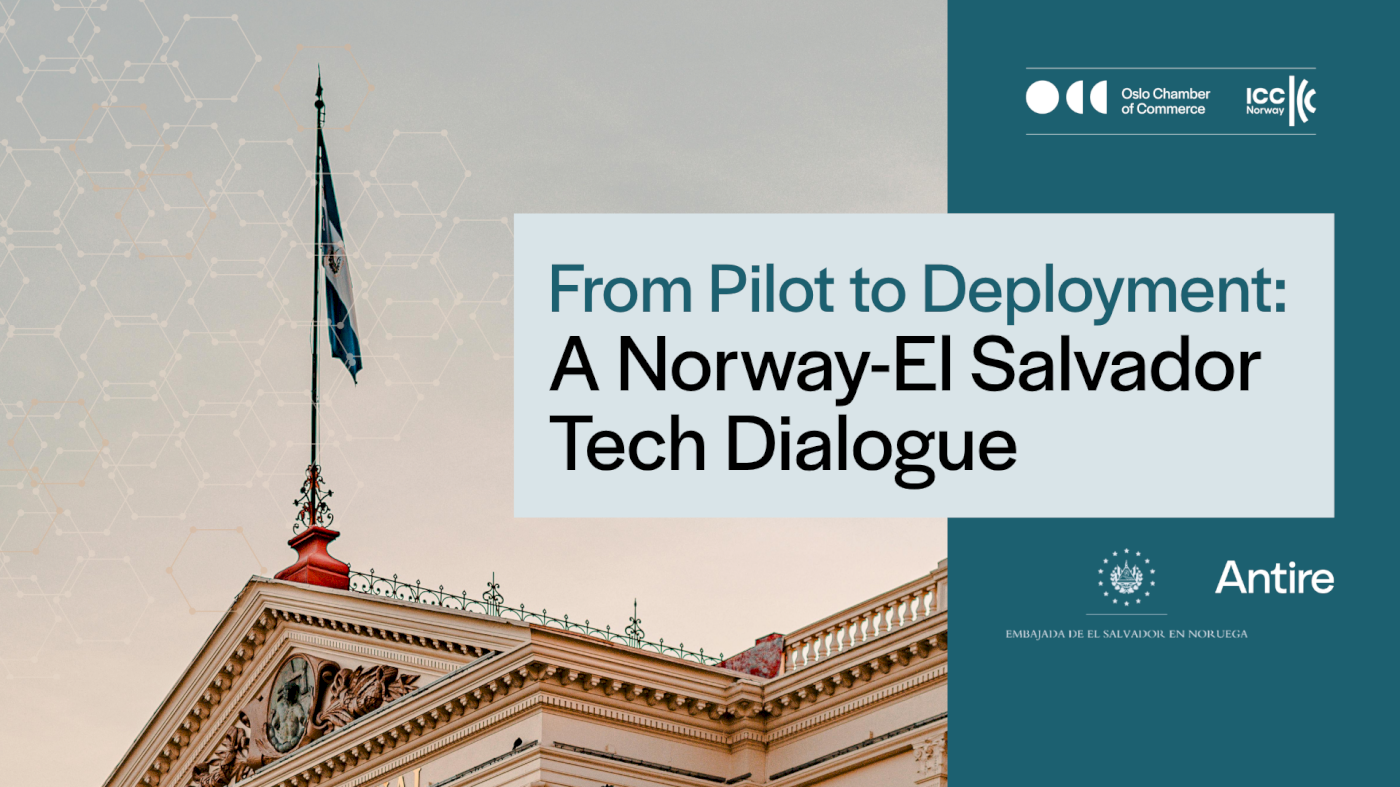 From Pilot to Deployment: A Norway-El Salvador Tech Dialogue