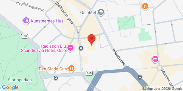Map displaying event location