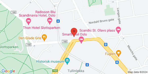 Map displaying event location