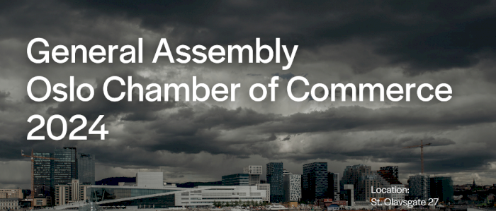 Oslo Chamber of Commerce General Assembly