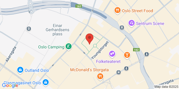 Map displaying event location