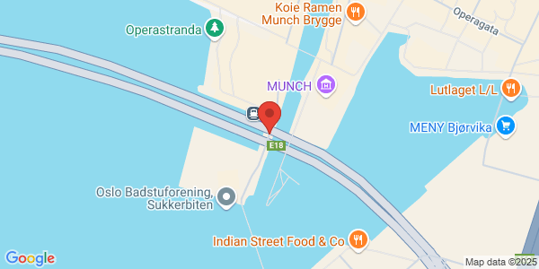 Map displaying event location