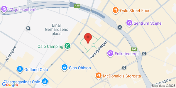 Map displaying event location