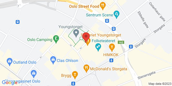 Map displaying event location