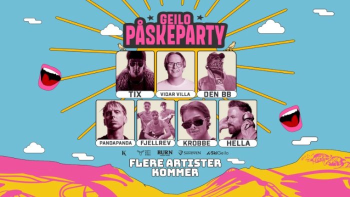 Geilos største påskeparty 2026
