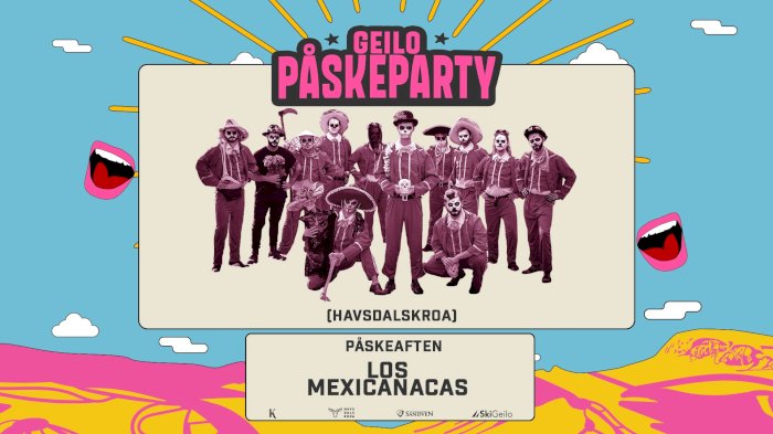 Afterski Påskeaften - Los Mexicanacas