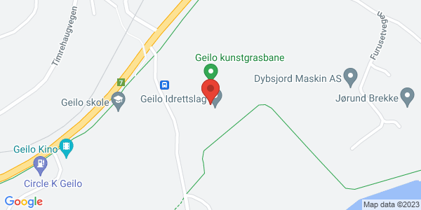 Map displaying event location