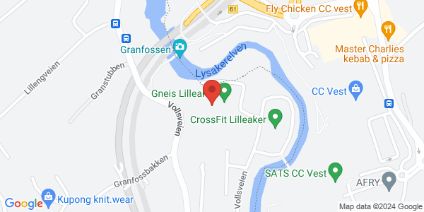 Map displaying event location