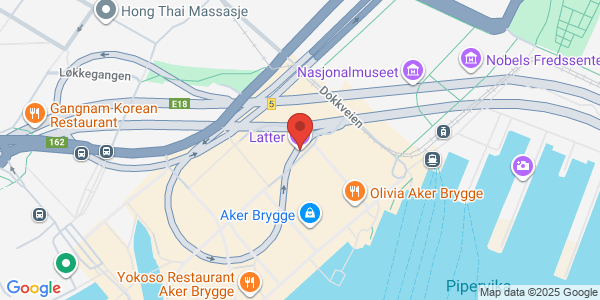 Map displaying event location