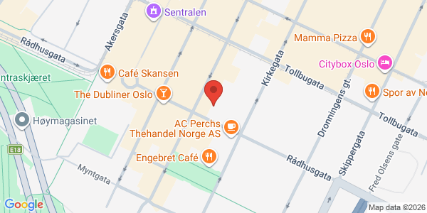 Map displaying event location