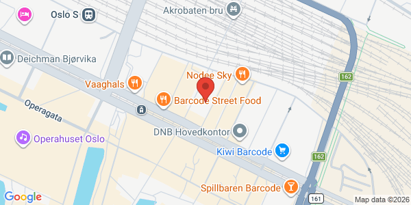 Map displaying event location