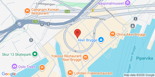 Kart som viser hvor arrangementet foregår