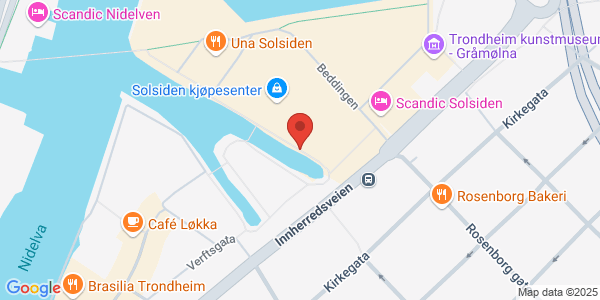 Map displaying event location
