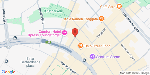 Map displaying event location