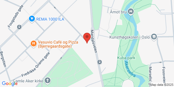 Map displaying event location