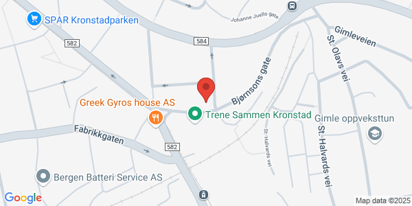 Map displaying event location