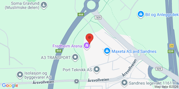 Map displaying event location