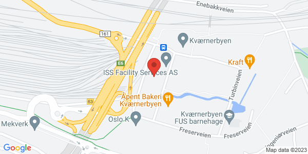 Map displaying event location