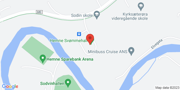 Map displaying event location