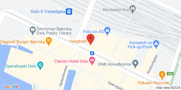 Map displaying event location
