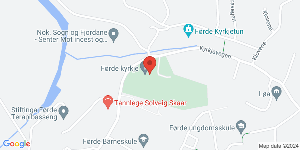 Map displaying event location