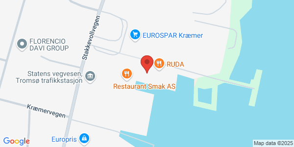 Map displaying event location