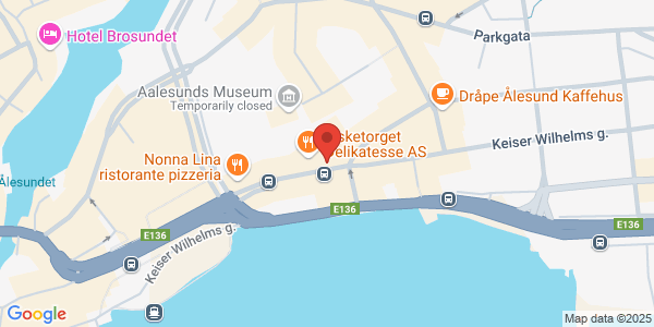 Map displaying event location