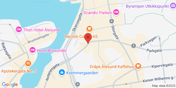 Map displaying event location
