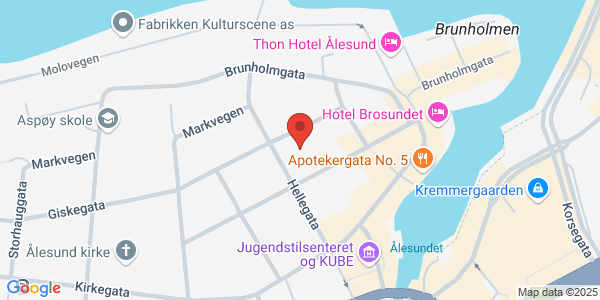 Map displaying event location