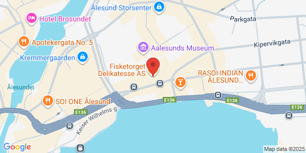 Map displaying event location