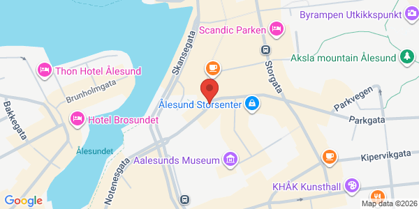 Map displaying event location